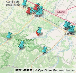 Mappa 48025 Riolo Terme RA, Italia (10.2105)