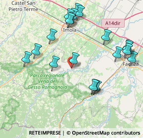 Mappa 48025 Riolo Terme RA, Italia (9.0475)