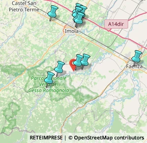 Mappa 48025 Riolo Terme RA, Italia (8.26)