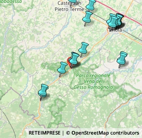 Mappa Via 2 Agosto, 40021 Borgo Tossignano BO, Italia (9.3505)