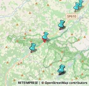 Mappa Via 2 Agosto, 40021 Borgo Tossignano BO, Italia (4.86083)