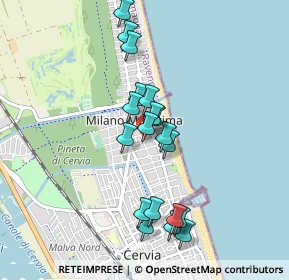 Mappa Viale A. Gramsci, 48015 Cervia RA, Italia (0.83263)