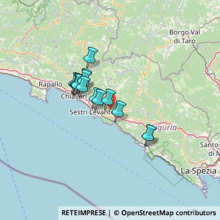 Mappa Via Bargonasco, 16030 Casarza Ligure GE, Italia (10.42714)