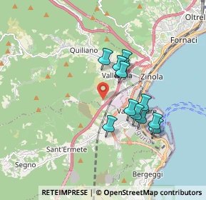 Mappa Via Cosciari, 17047 Vado Ligure SV, Italia (1.44833)