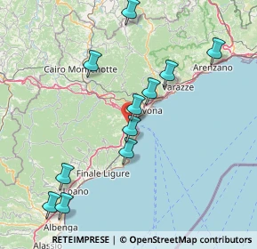 Mappa Via Cosciari, 17047 Vado Ligure SV, Italia (16.58364)