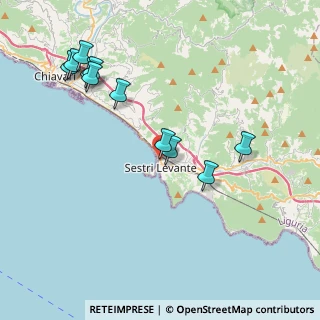 Mappa Viale Roma, 16039 Sestri Levante GE, Italia (4.35273)