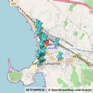 Mappa Viale Roma, 16039 Sestri Levante GE, Italia (0.3055)