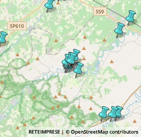 Mappa Via Don Giovanni Minzoni, 48025 Riolo Terme RA, Italia (5.1755)