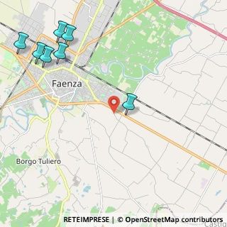 Mappa Via Banaffa, 48018 Faenza RA, Italia (3.63364)