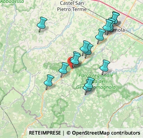 Mappa Viale Aldo Moro, 40021 Borgo Tossignano BO, Italia (7.205)