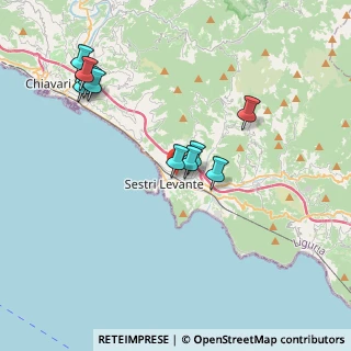 Mappa Via Abruzzi, 16039 Sestri Levante GE, Italia (4.02455)