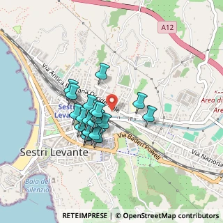 Mappa Via Abruzzi, 16039 Sestri Levante GE, Italia (0.339)
