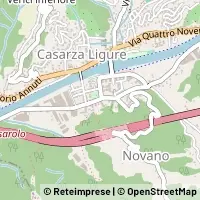 Térkép Casarza Ligure