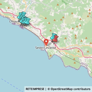 Mappa Via Sertorio, 16039 Sestri Levante GE, Italia (5.01923)