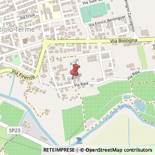 Mappa Via Giovan Battista Codronchi, 11, 48025 Riolo Terme, Ravenna (Emilia Romagna)