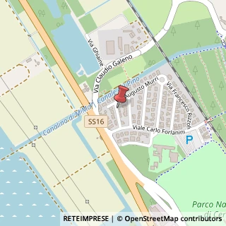 Mappa Via Marcello Malpighi, 4, 48015 Cervia, Ravenna (Emilia Romagna)