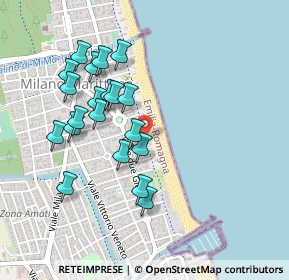 Mappa Via Baracca, 48015 Cervia RA, Italia (0.4525)