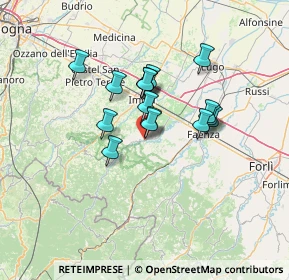 Mappa Via Rio Vecchio, 48025 Riolo Terme RA, Italia (10.06875)