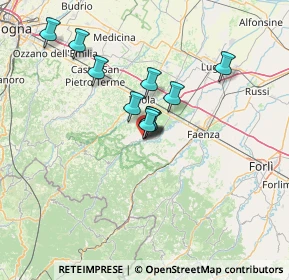 Mappa Via Rio Vecchio, 48025 Riolo Terme RA, Italia (10.18909)