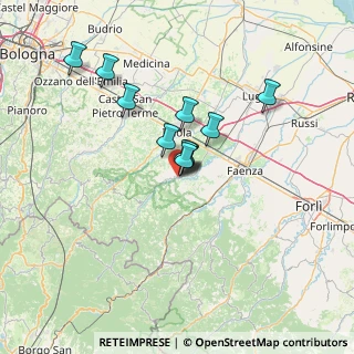 Mappa Via Senio, 48025 Riolo Terme RA, Italia (10.28)