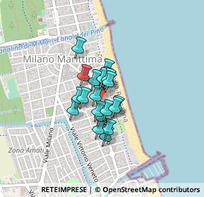 Mappa Viale Enrico Toti, 48015 Cervia RA, Italia (0.2415)