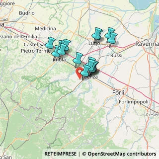 Mappa Via Rinaldini, 48018 Faenza RA, Italia (10.72056)