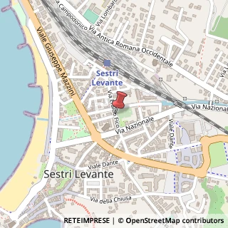 Mappa Via fico eraldo 88, 16039 Sestri Levante, Genova (Liguria)