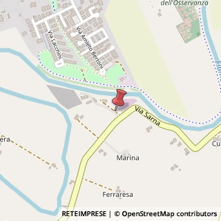Mappa Via Sarna, 8, 48018 Faenza, Ravenna (Emilia Romagna)