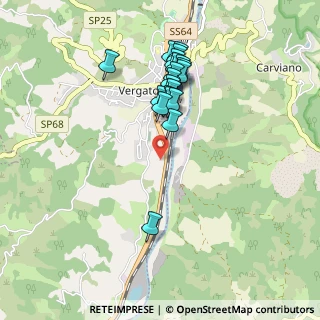 Mappa Via della Repubblica, 40038 Vergato BO, Italia (0.869)
