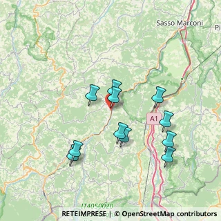 Mappa Via della Repubblica, 40038 Vergato BO, Italia (7.06273)
