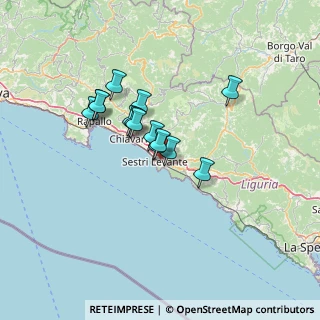 Mappa Via Terzi Arnaldo, 16039 Sestri Levante GE, Italia (9.91357)