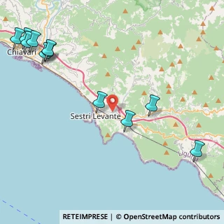 Mappa Via Terzi Arnaldo, 16039 Sestri Levante GE, Italia (6.06909)