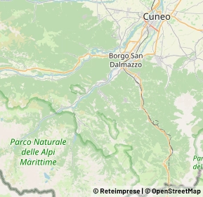 Mappa Borgo Tetto Quattin, 12010 Roaschia CN, Italia (10.961)