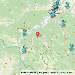 Mappa Borgo Tetto Quattin, 12010 Roaschia CN, Italia (6.77182)