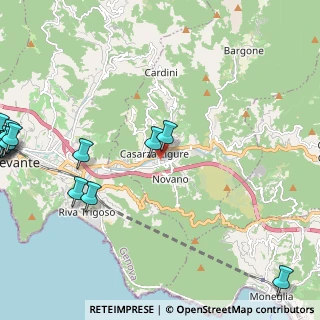 Mappa Piazza Aldo Moro, 16030 Casarza Ligure GE, Italia (3.54)