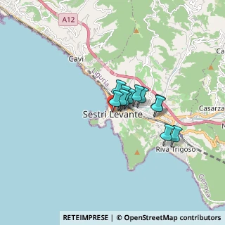 Mappa Corso Colombo, 16039 Sestri Levante GE, Italia (0.99833)