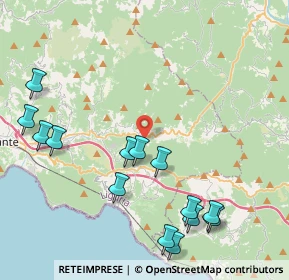 Mappa Strada Statale, 16030 Ne GE, Italia (5.05143)