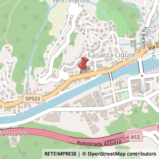 Mappa Via V. Annuti, 120, 16030 Casarza Ligure, Genova (Liguria)