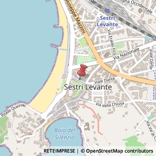 Mappa Via asilo maria teresa 10, 16039 Sestri Levante, Genova (Liguria)