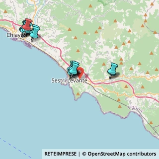 Mappa 16039 Sestri Levante GE, Italia (4.645)