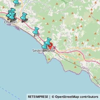 Mappa 16039 Sestri Levante GE, Italia (6.92071)