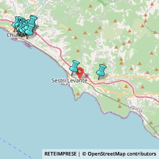 Mappa 16039 Sestri Levante GE, Italia (7.20875)