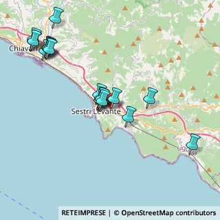 Mappa 16039 Sestri Levante GE, Italia (4.32895)