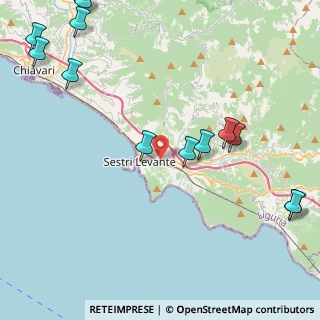 Mappa 16039 Sestri Levante GE, Italia (5.98385)