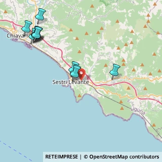 Mappa 16039 Sestri Levante GE, Italia (4.96364)