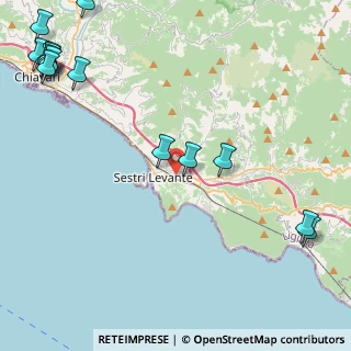 Mappa 16039 Sestri Levante GE, Italia (6.72667)