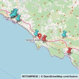 Mappa 16039 Sestri Levante GE, Italia (5.94545)