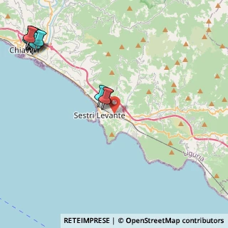 Mappa 16039 Sestri Levante GE, Italia (7.0615)