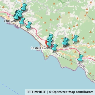 Mappa 16039 Sestri Levante GE, Italia (5.194)