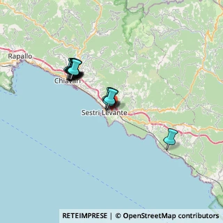 Mappa 16039 Sestri Levante GE, Italia (6.0125)